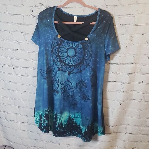 Rosegal Dream catcher Top - Picture 1 of 5